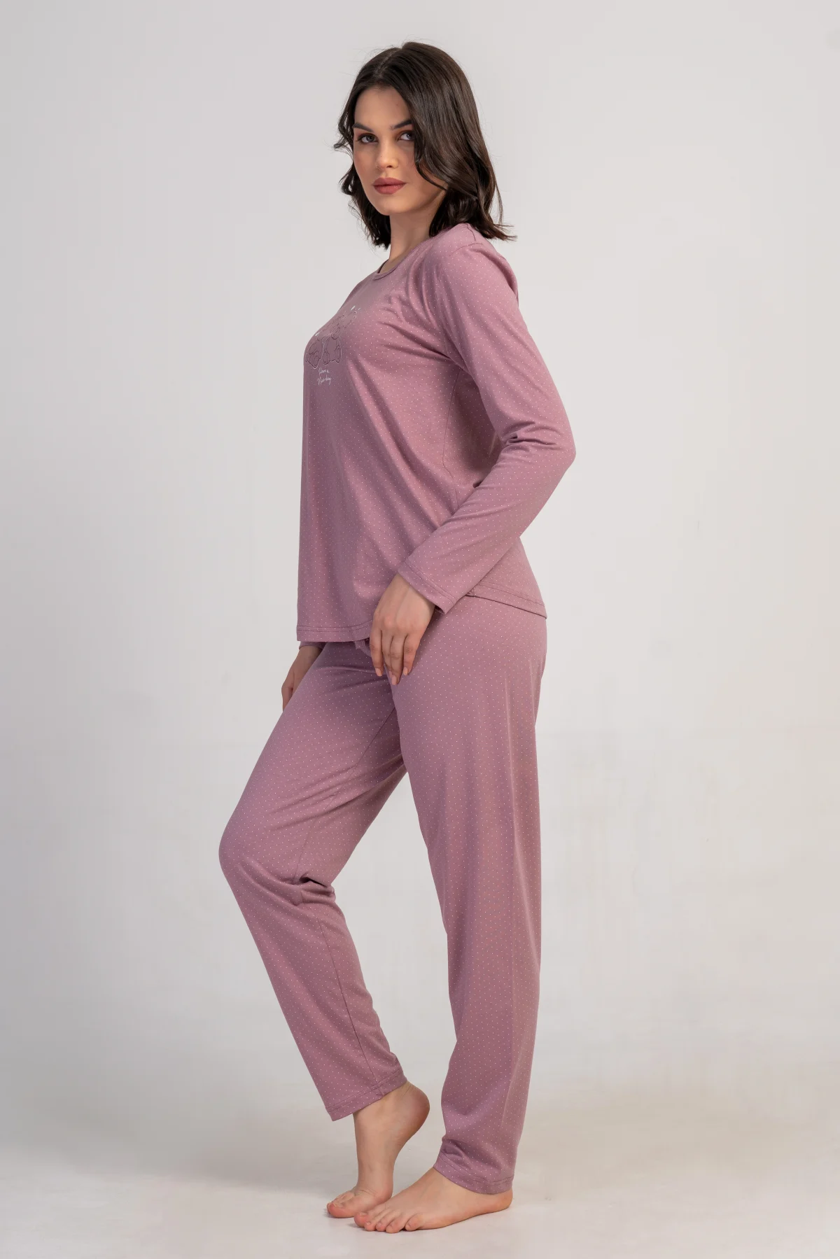 PIŻAMA DAMSKA model: 5040097997 (1XL, 2XL, 3XL, 4XL) - obrazek 3