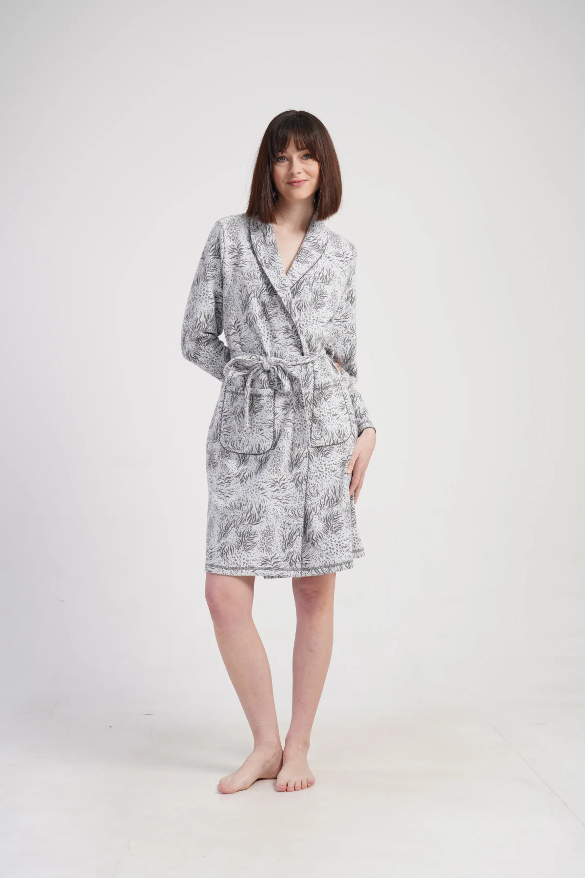 SZLAFROK DAMSKI interlock model: 5010210000 (M, L, XL, XXL) - obrazek 3