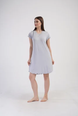 KOSZULA NOCNA DAMSKA model: 4093021820 (1XL, 2XL, 3XL, 4XL) - obrazek 4