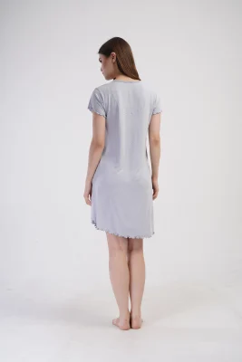 KOSZULA NOCNA DAMSKA model: 4093021820 (1XL, 2XL, 3XL, 4XL) - obrazek 2