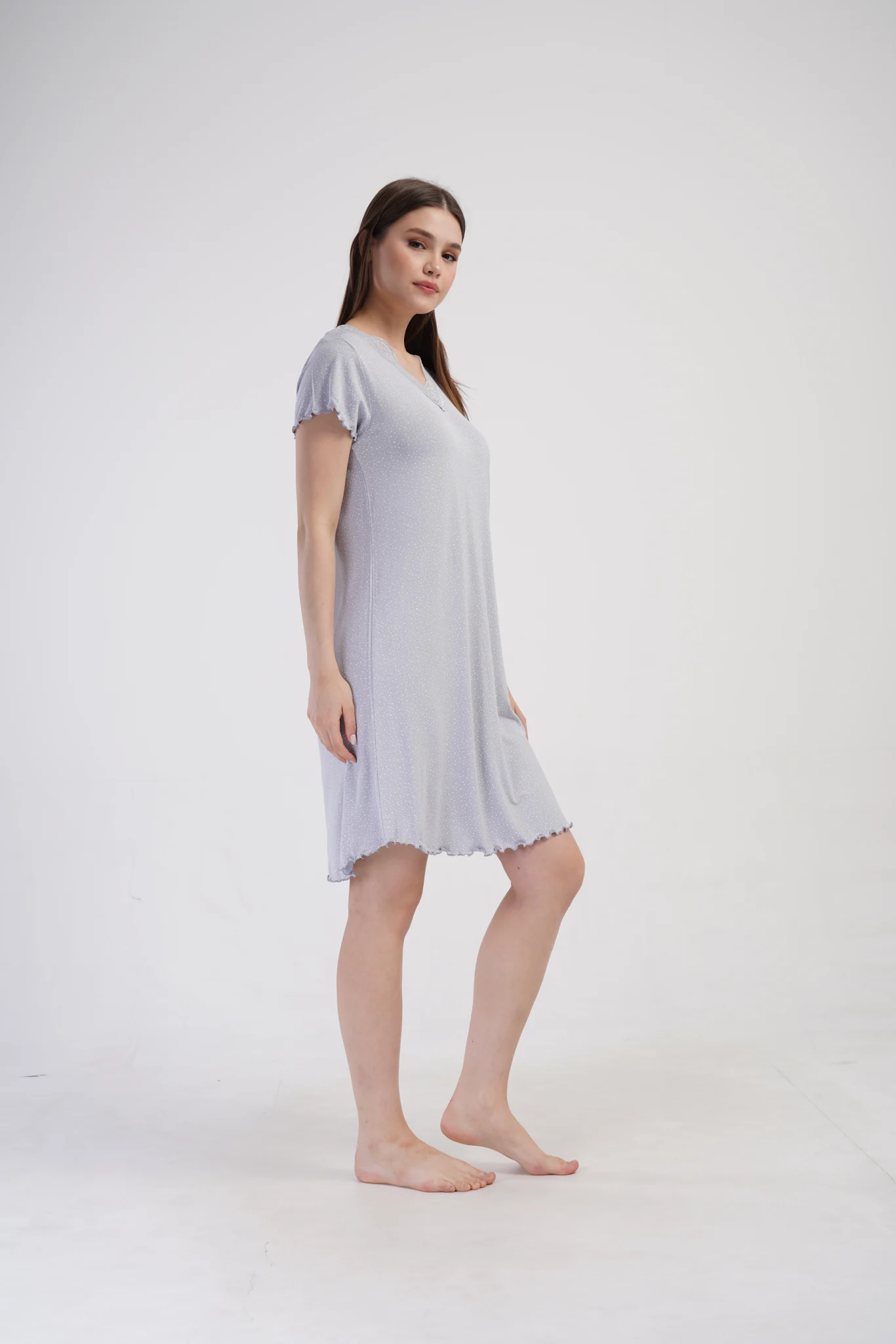 KOSZULA NOCNA DAMSKA model: 4093021820 (1XL, 2XL, 3XL, 4XL) - obrazek 5