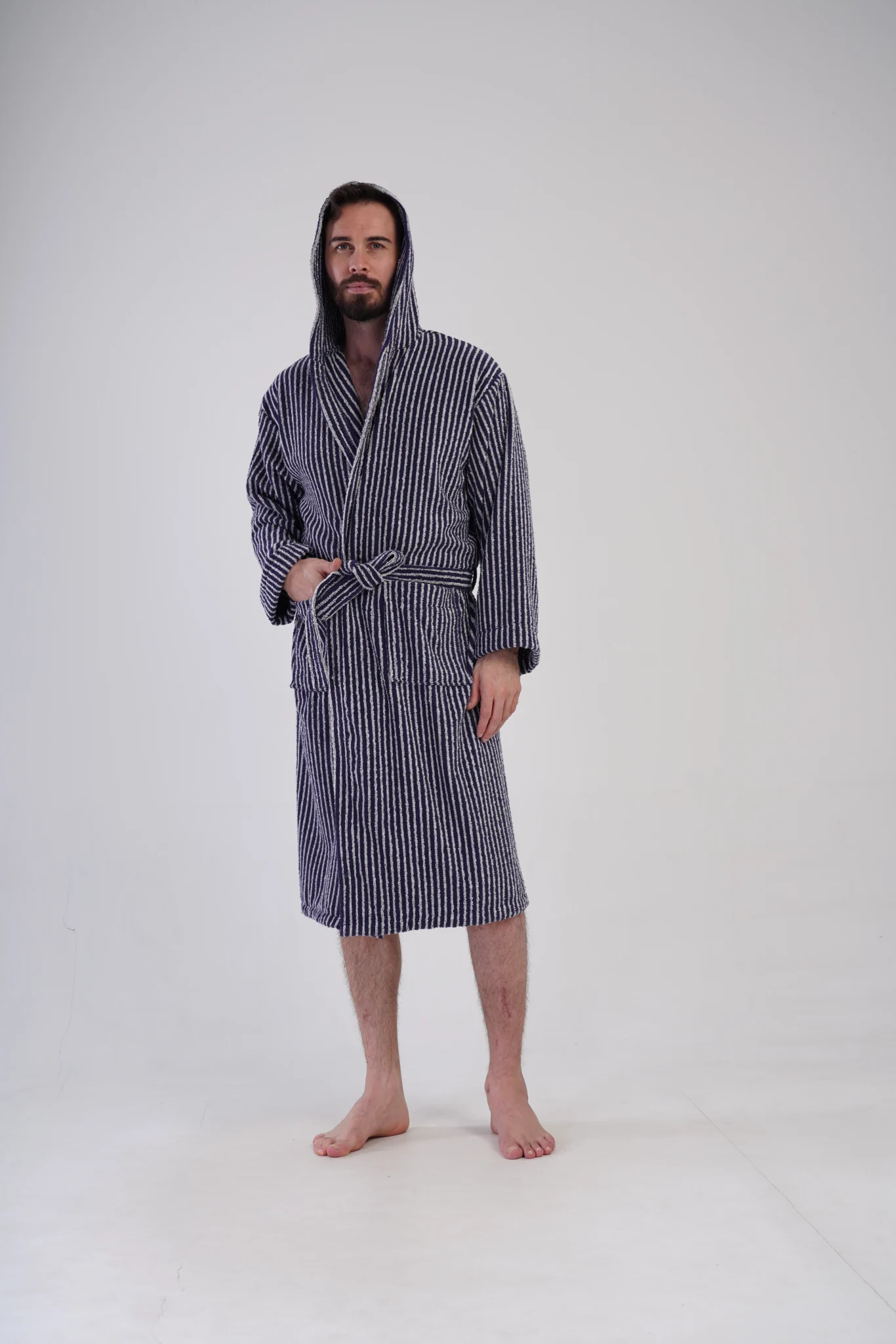 SZLAFROK MĘSKI FROTTE model: 1617530000 (L, XL) - obrazek 4