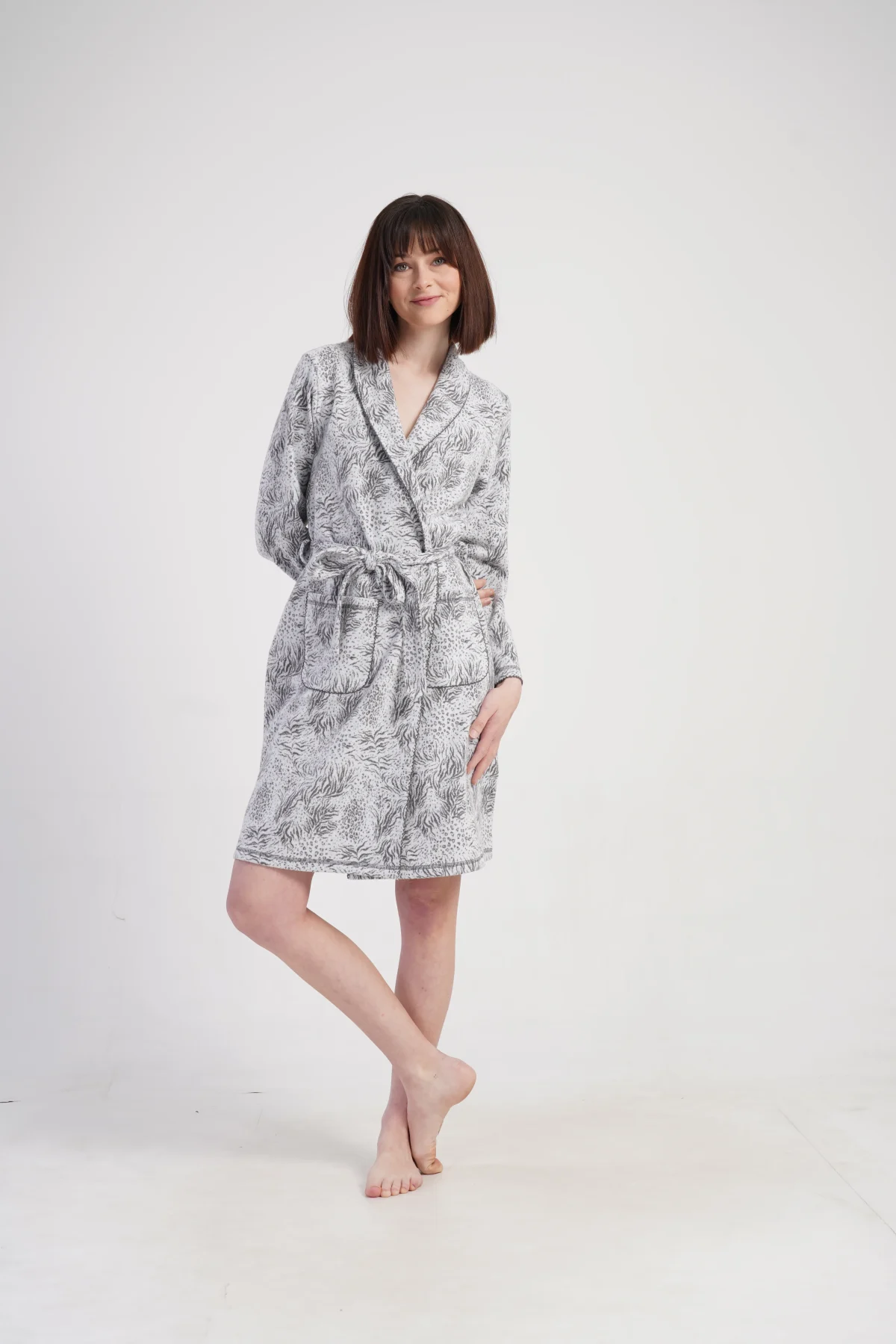 SZLAFROK DAMSKI interlock model: 5010210000 (M, L, XL, XXL) - obrazek 4