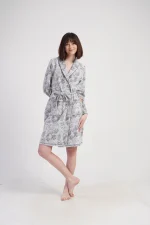 SZLAFROK DAMSKI interlock model: 5010210000 (M, L, XL, XXL) - obrazek 4