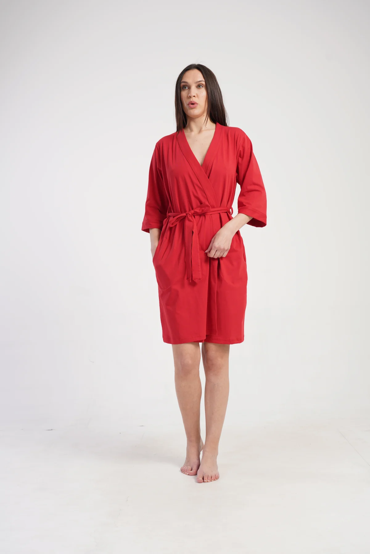 SZLAFROK DAMSKI bawełniany model: 5033410000 (S, M, L, XL, XXL) - obrazek 5