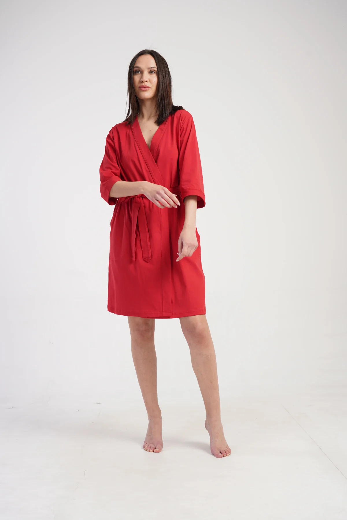 SZLAFROK DAMSKI bawełniany model: 5033410000 (S, M, L, XL, XXL) - obrazek 3