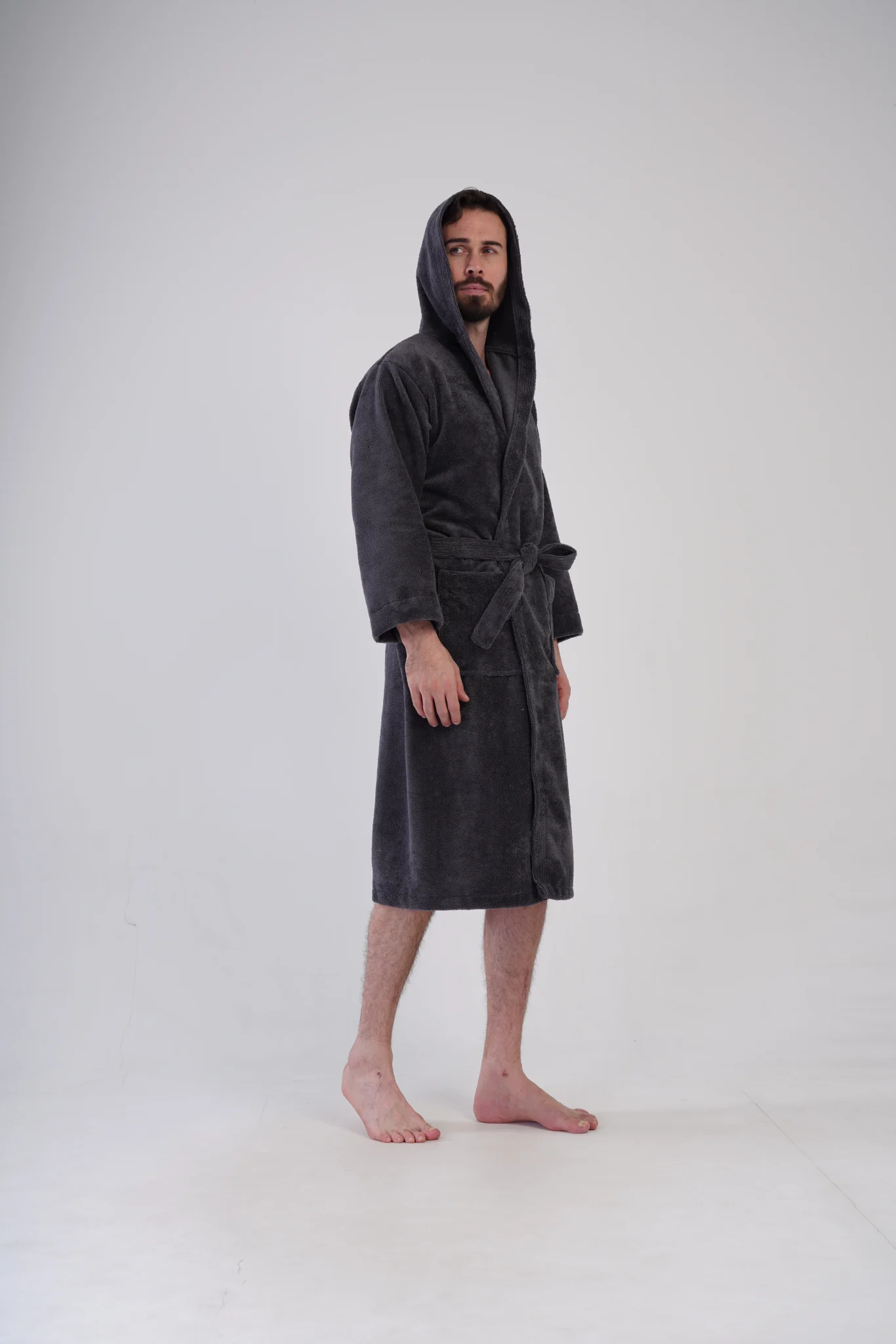 SZLAFROK MĘSKI FROTTE  model: 1617640000 (L, XL, XXL) - obrazek 5