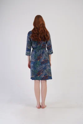 SZLAFROK DAMSKI bawełniany model: 4100675136 (1XL, 2XL, 3XL, 4XL) - obrazek 2