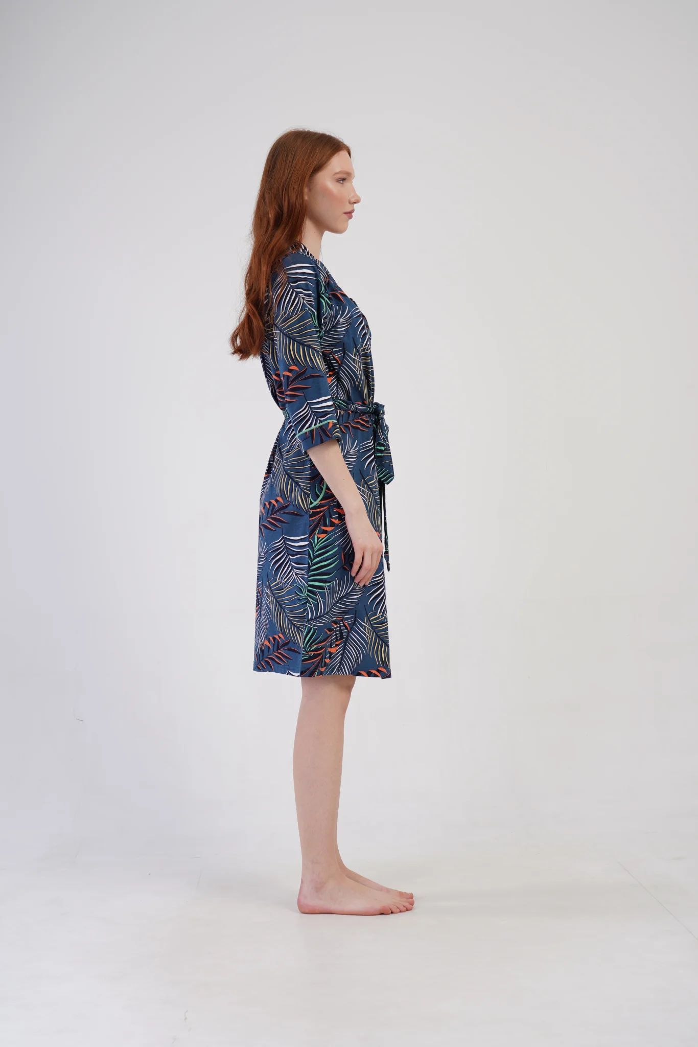 SZLAFROK DAMSKI bawełniany model: 4100675136 (1XL, 2XL, 3XL, 4XL) - obrazek 3