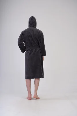 SZLAFROK MĘSKI FROTTE  model: 1617640000 (L, XL, XXL) - obrazek 2