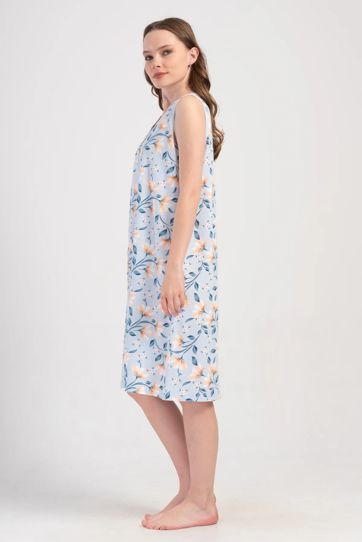 SZLAFROK DAMSKI na suwak model: 4091940710 (M, L, XL, XXL) - obrazek 2