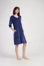 SZLAFROK DAMSKI WELUR model: 5020322126 (M, L, XL, XXL) - obrazek 3