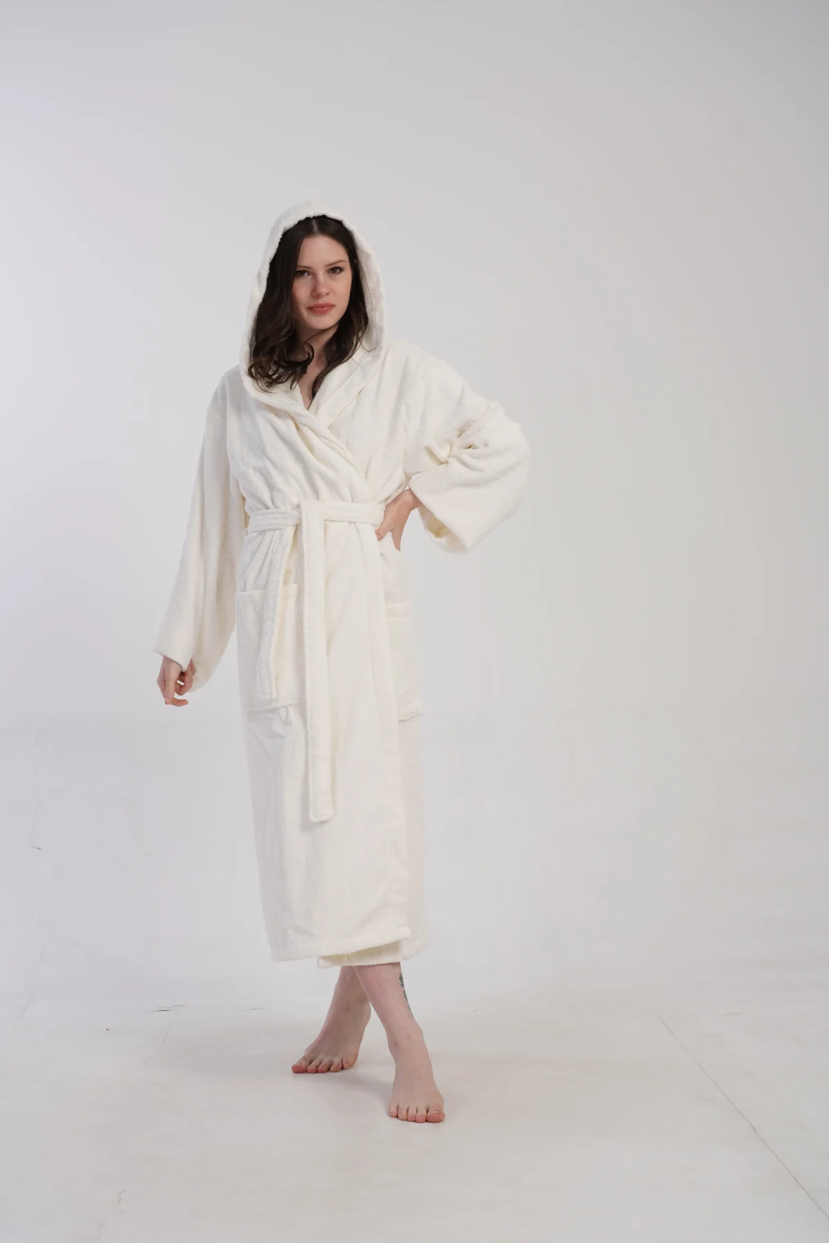 SZLAFROK DAMSKI FROTTE model: 1618660000 (M, L, XL) - obrazek 3