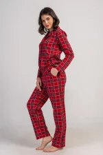 PIŻAMA DAMSKA interlock model: 5032214822 (M, L, XL, XXL) - obrazek 4