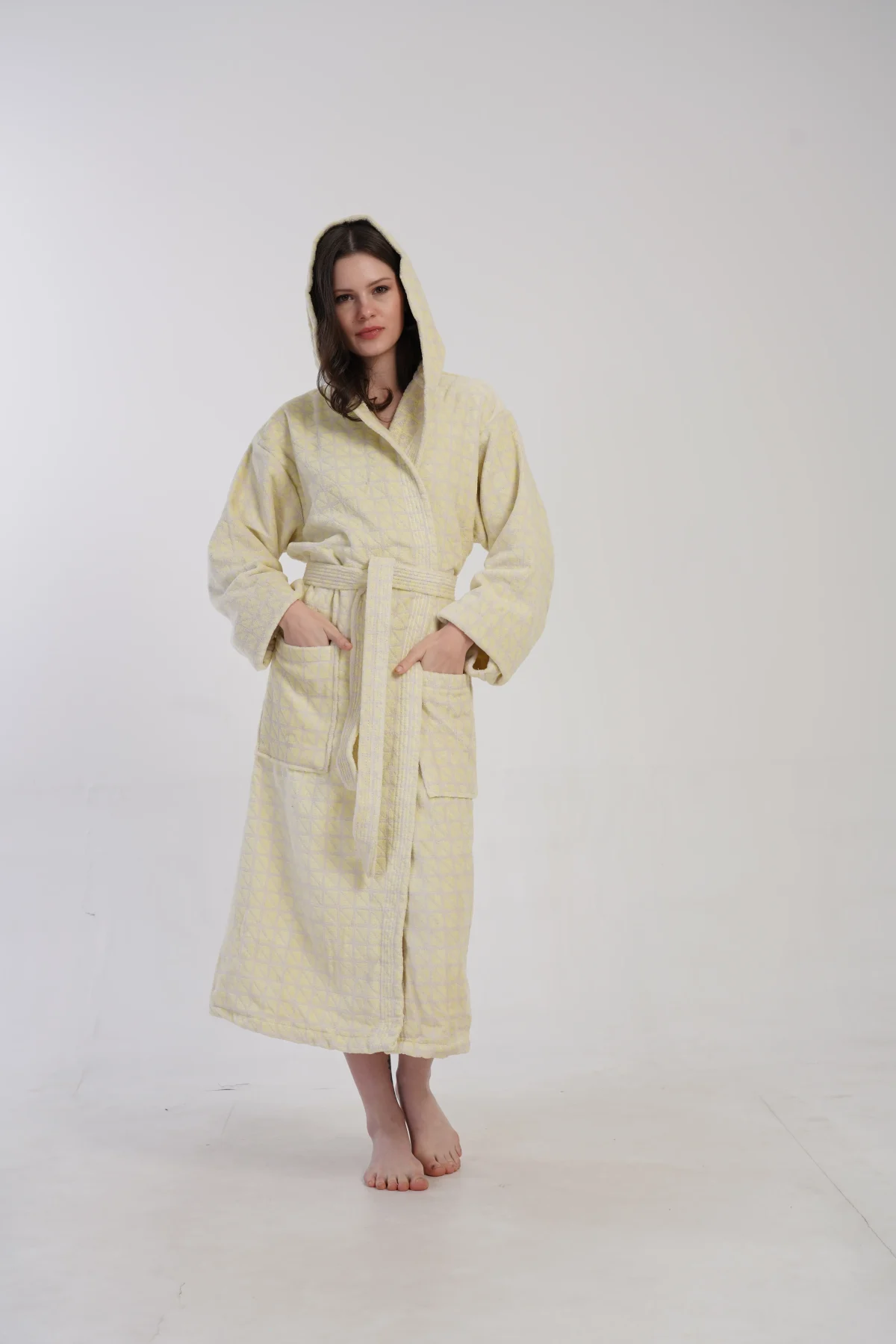 SZLAFROK DAMSKI FROTTE model: 1618660000 (M, L, XL) - obrazek 4