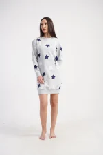 KOSZULA NOCNA DAMSKA bajowa model: 5010470233 (S, M, L, XL) - obrazek 5