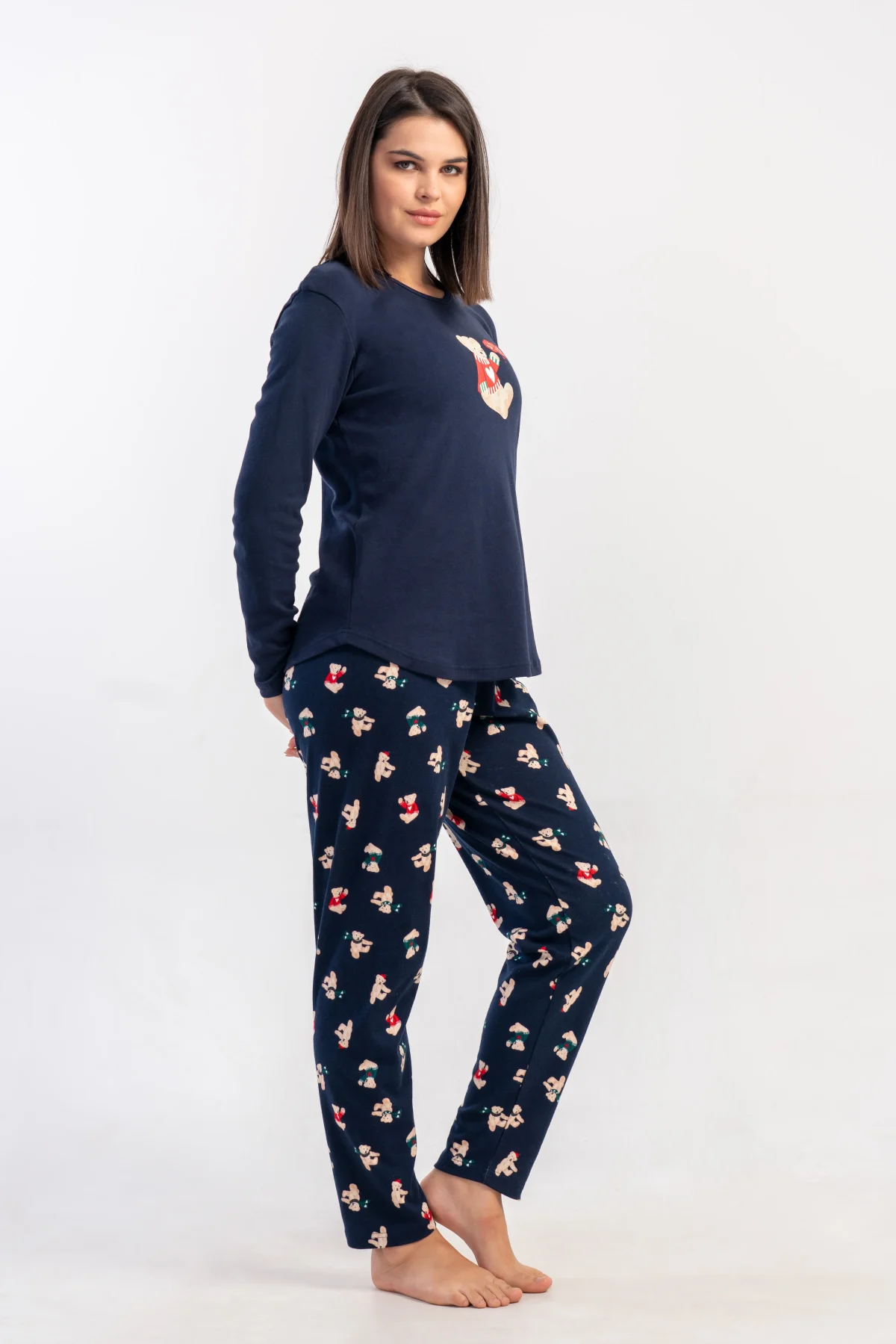 PIŻAMA DAMSKA interlock model: 5030598389 (S, M, L, XL) - obrazek 5