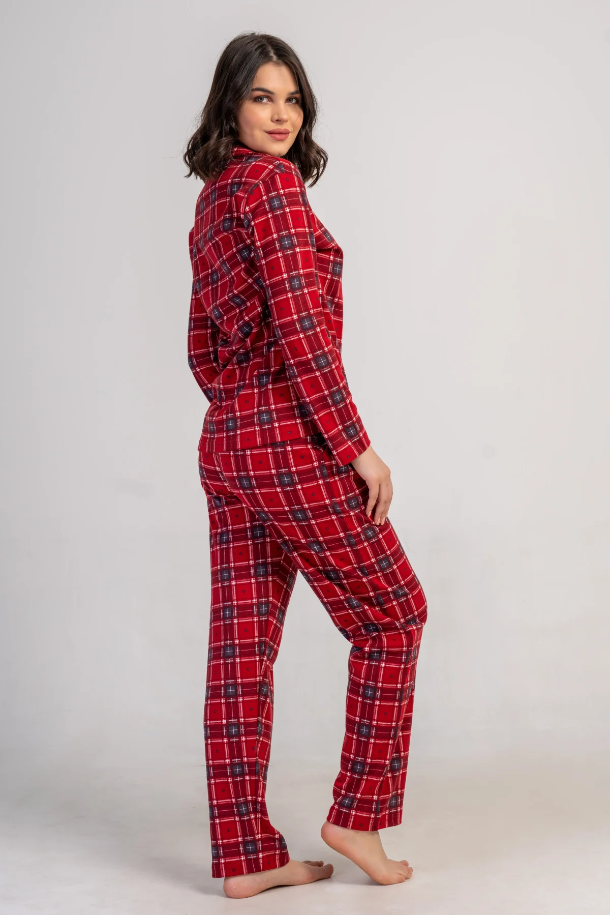 PIŻAMA DAMSKA interlock model: 5032214822 (M, L, XL, XXL) - obrazek 5