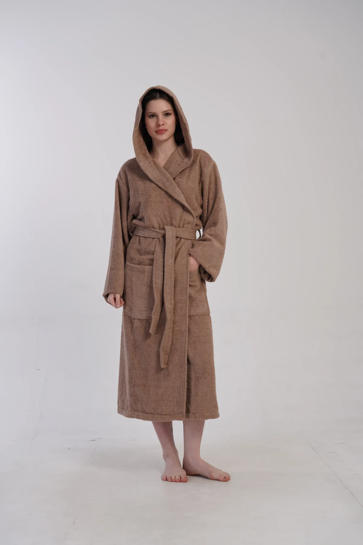 SZLAFROK DAMSKI FROTTE model: 1618660000 (M, L, XL) - obrazek 3
