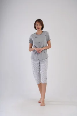 PIŻAMA DAMSKA model: 4091546203 (1XL, 2XL, 3XL, 4XL) - obrazek 3