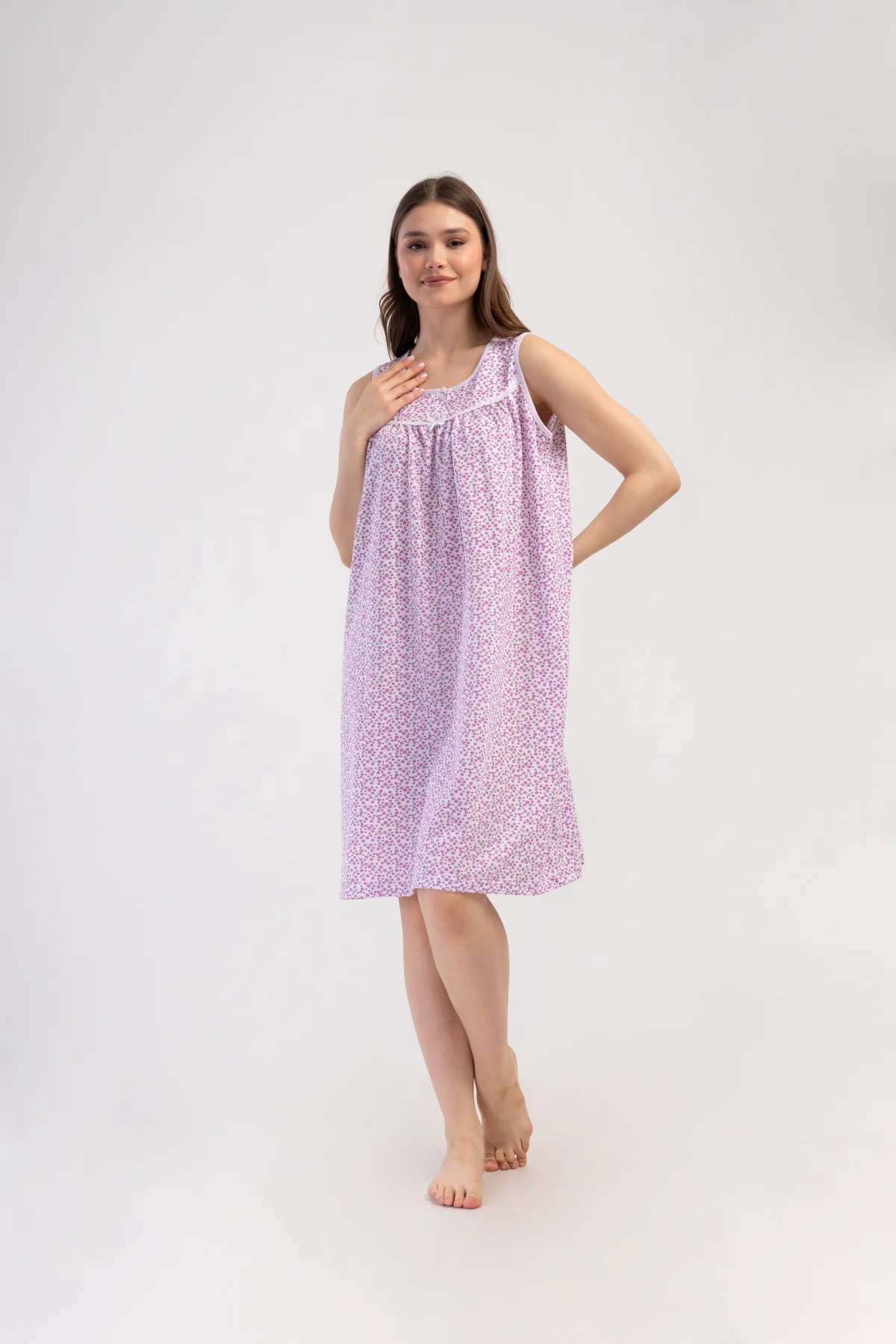 KOSZULA NOCNA DAMSKA model: 1617765576 (5XL, 6XL, 7XL) - obrazek 3