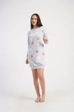 KOSZULA NOCNA DAMSKA bajowa model: 5010470233 (S, M, L, XL) - obrazek 5