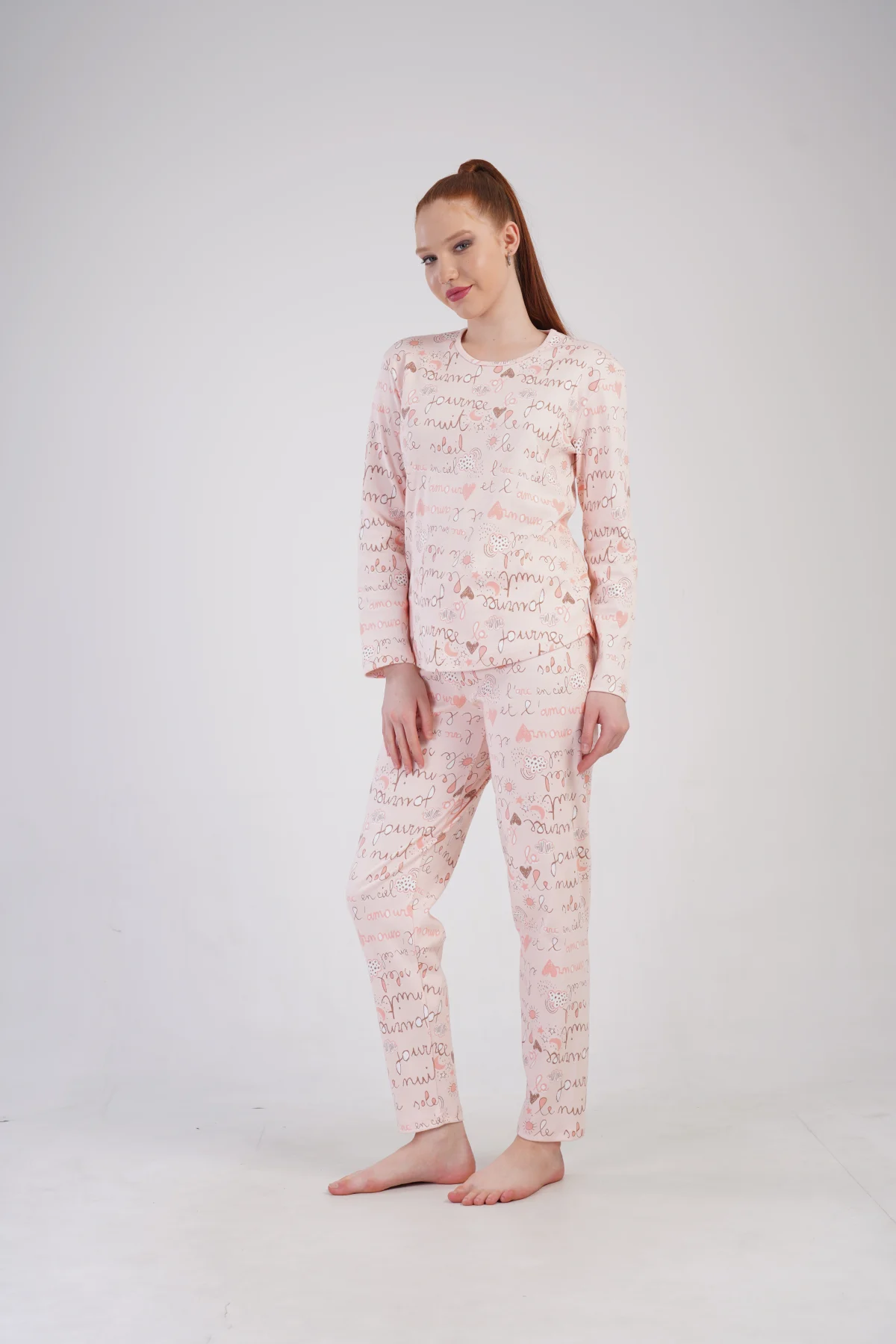 PIŻAMA DAMSKA Interlock model: 5020210072 (S, M, L, XL) - obrazek 3