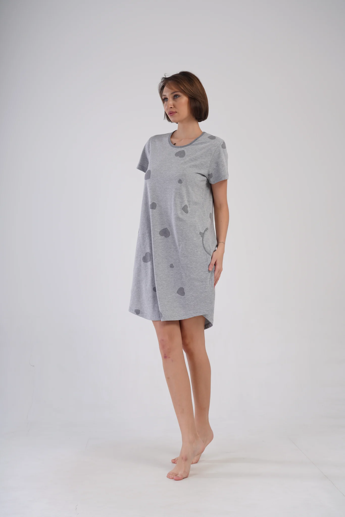 KOSZULA NOCNA DAMSKA model: 4091626203 (1XL, 2XL, 3XL, 4XL) - obrazek 4