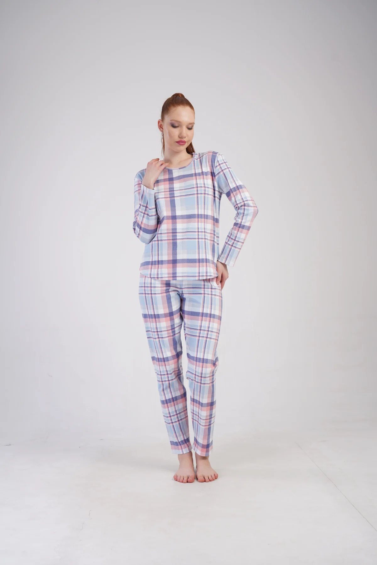 PIŻAMA DAMSKA Interlock model: 5020220364 (S, M, L, XL) - obrazek 5