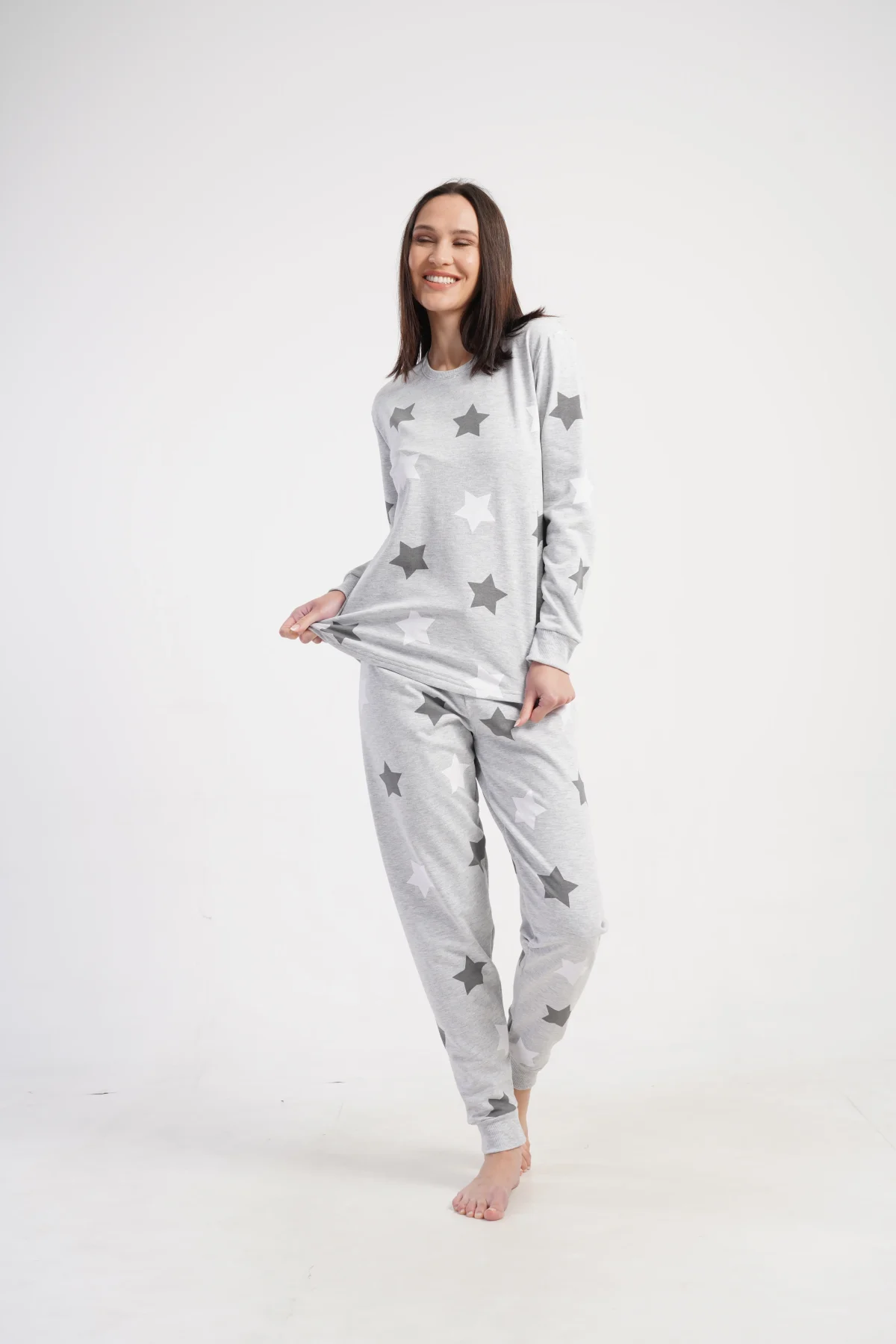 PIŻAMA DAMSKA ocieplana model: 5010440233 (S, M, L, XL) - obrazek 5