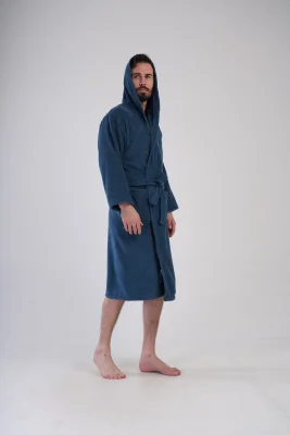 SZLAFROK MĘSKI FROTTE  model: 1617710000 (L, XL, XXL) - obrazek 5