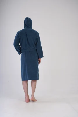 SZLAFROK MĘSKI FROTTE  model: 1617710000 (L, XL, XXL) - obrazek 2
