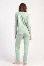 PIŻAMA DAMSKA interlock model: 5020170000 (S, M, L, XL) - obrazek 2