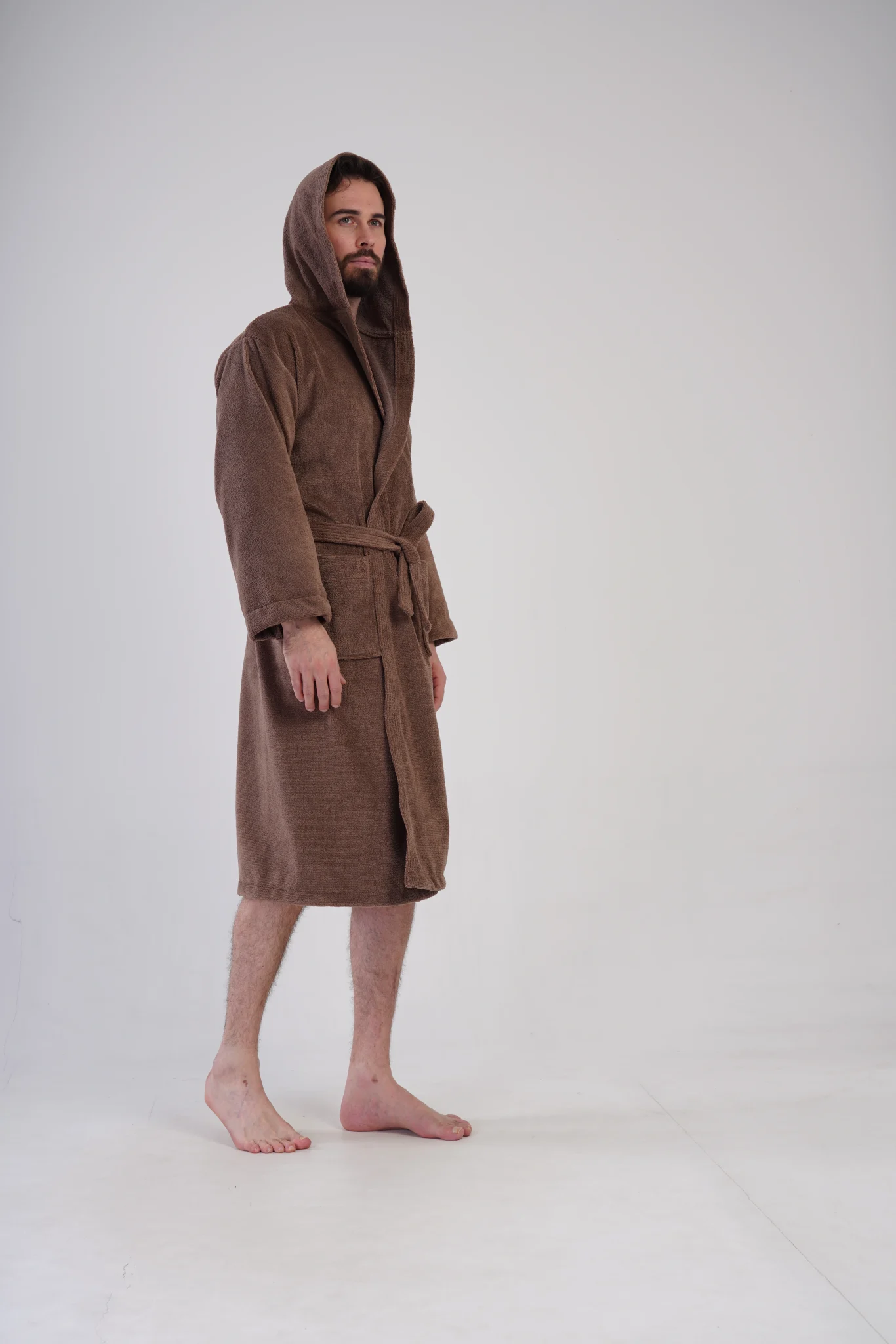 SZLAFROK MĘSKI FROTTE  model: 1617650000 (L, XL, XXL) - obrazek 4
