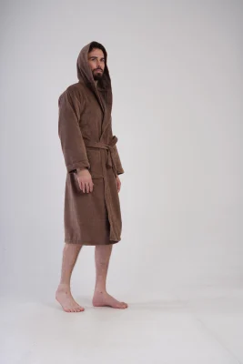 SZLAFROK MĘSKI FROTTE  model: 1617650000 (L, XL, XXL) - obrazek 4