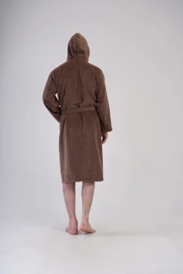 SZLAFROK MĘSKI FROTTE  model: 1617650000 (L, XL, XXL) - obrazek 2