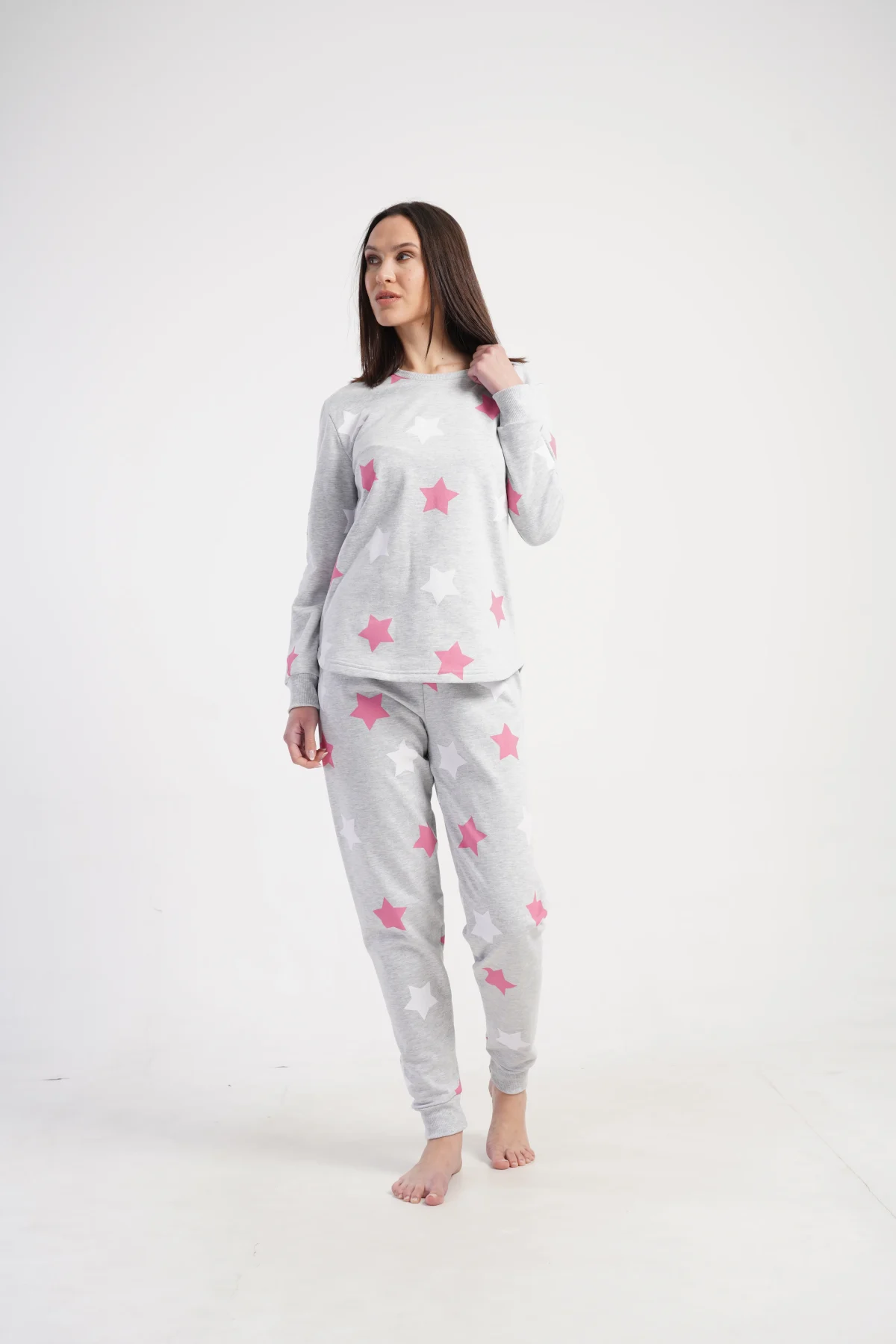 PIŻAMA DAMSKA ocieplana model: 5010440233 (S, M, L, XL) - obrazek 4