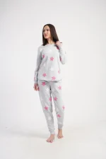 PIŻAMA DAMSKA ocieplana model: 5010440233 (S, M, L, XL) - obrazek 4