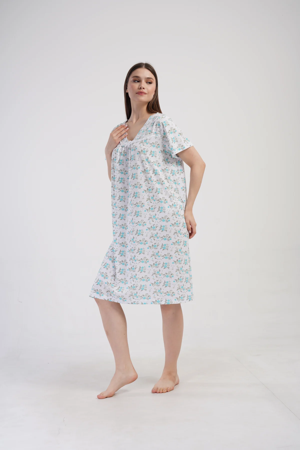KOSZULA NOCNA DAMSKA model: 1617813009 (M, L, XL, XXL) - obrazek 3