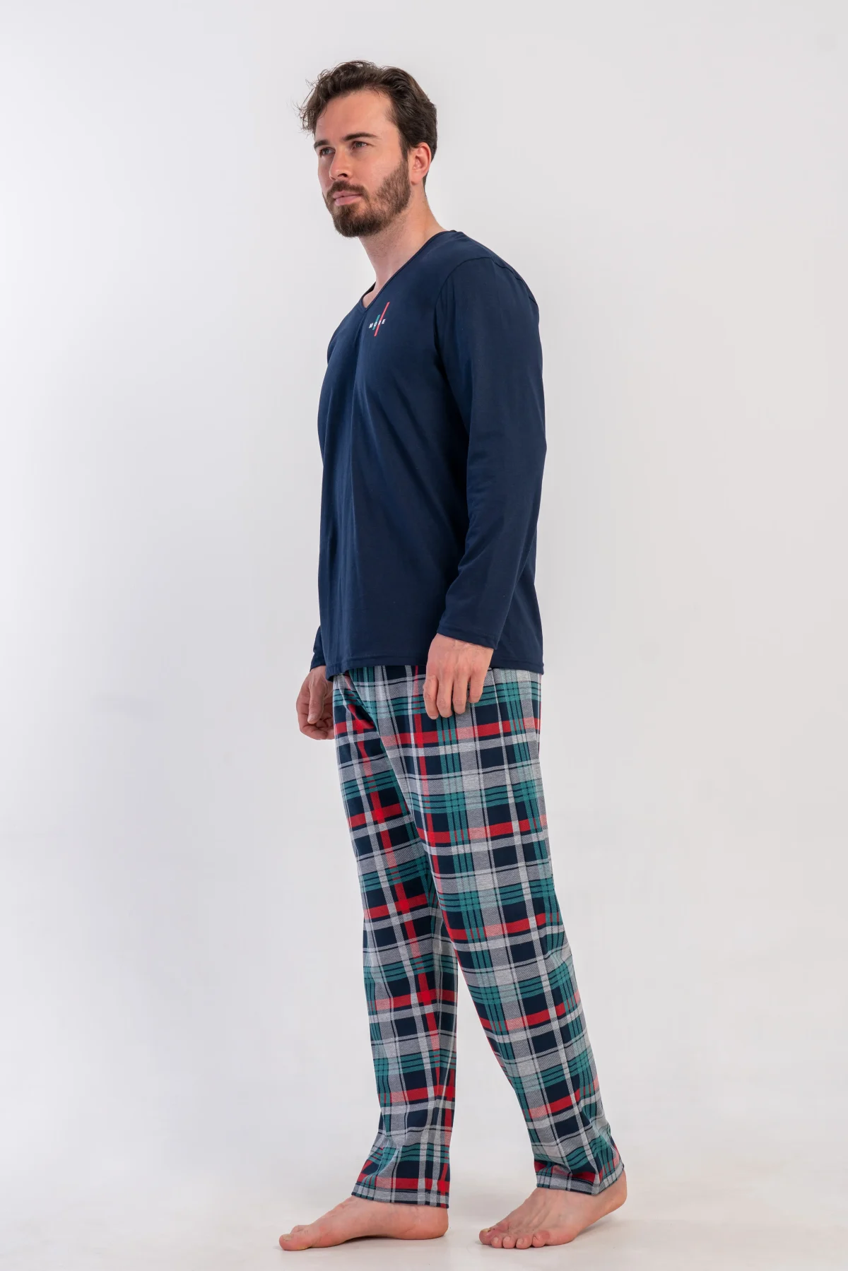 PIŻAMA MĘSKA model: 5032270424 (1XL, 2XL, 3XL, 4XL) - obrazek 3