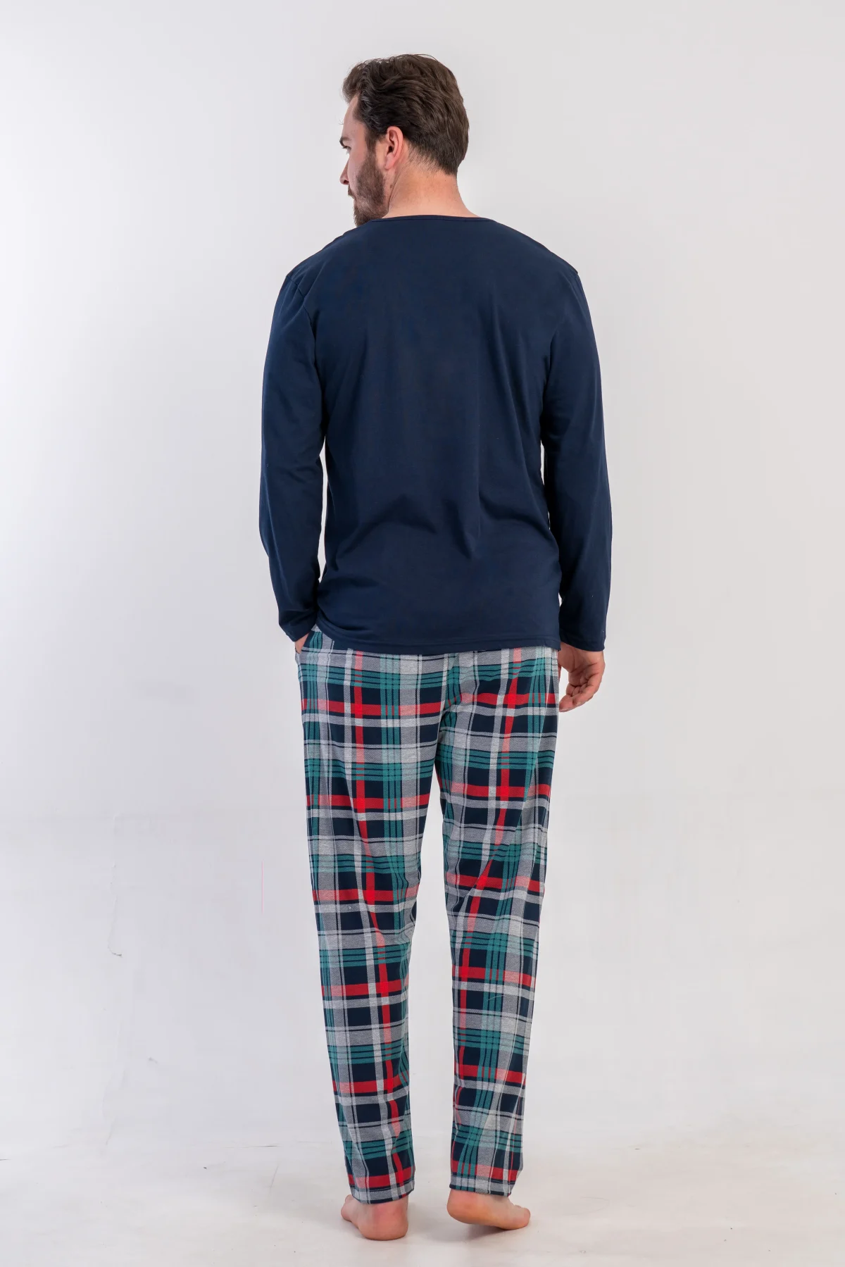 PIŻAMA MĘSKA model: 5032270424 (1XL, 2XL, 3XL, 4XL) - obrazek 2