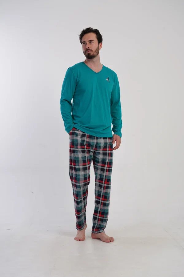 PIŻAMA MĘSKA model: 5032270424 (1XL, 2XL, 3XL, 4XL)