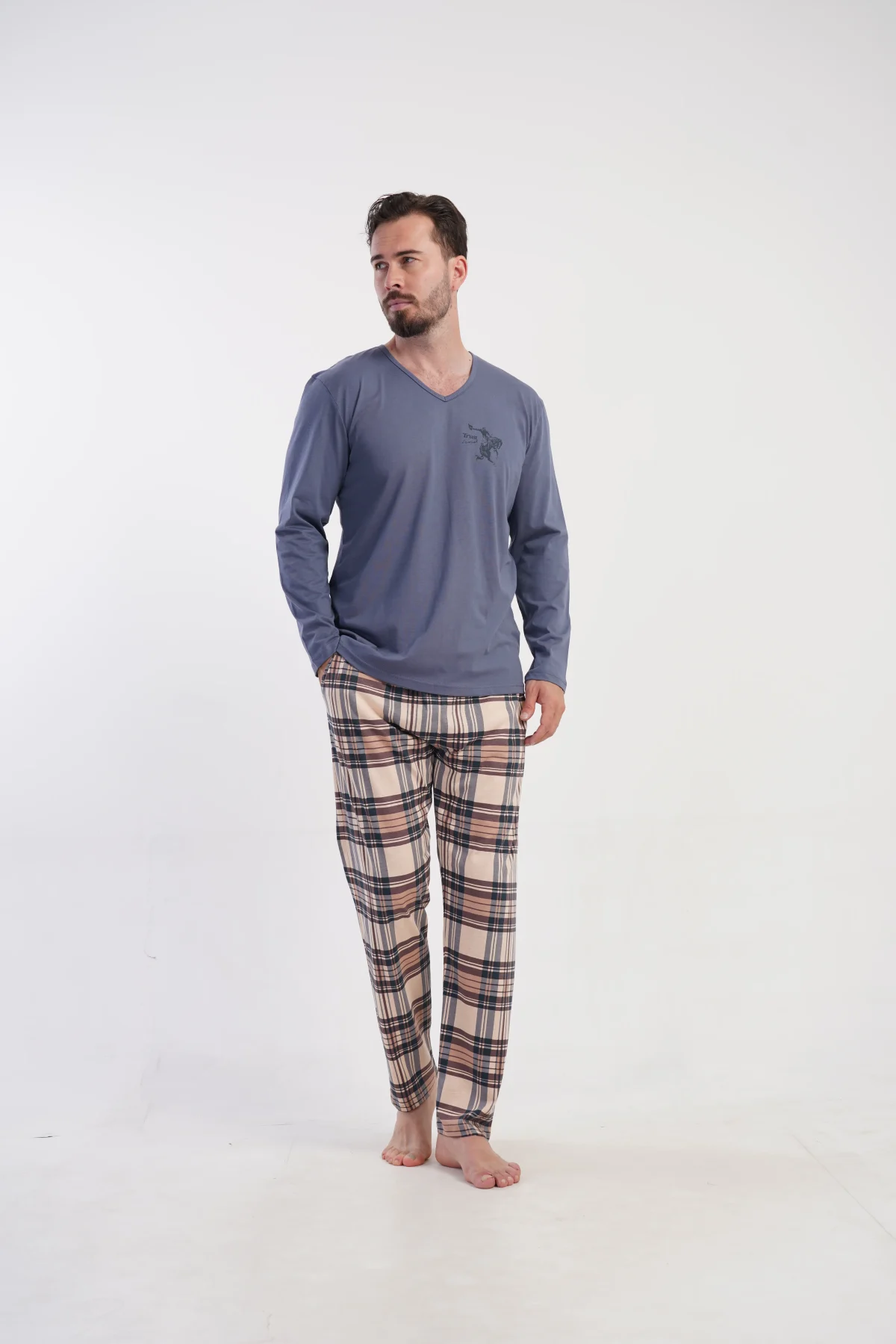 PIŻAMA MĘSKA model: 5030695505 (M, L, XL, XXL) - obrazek 5