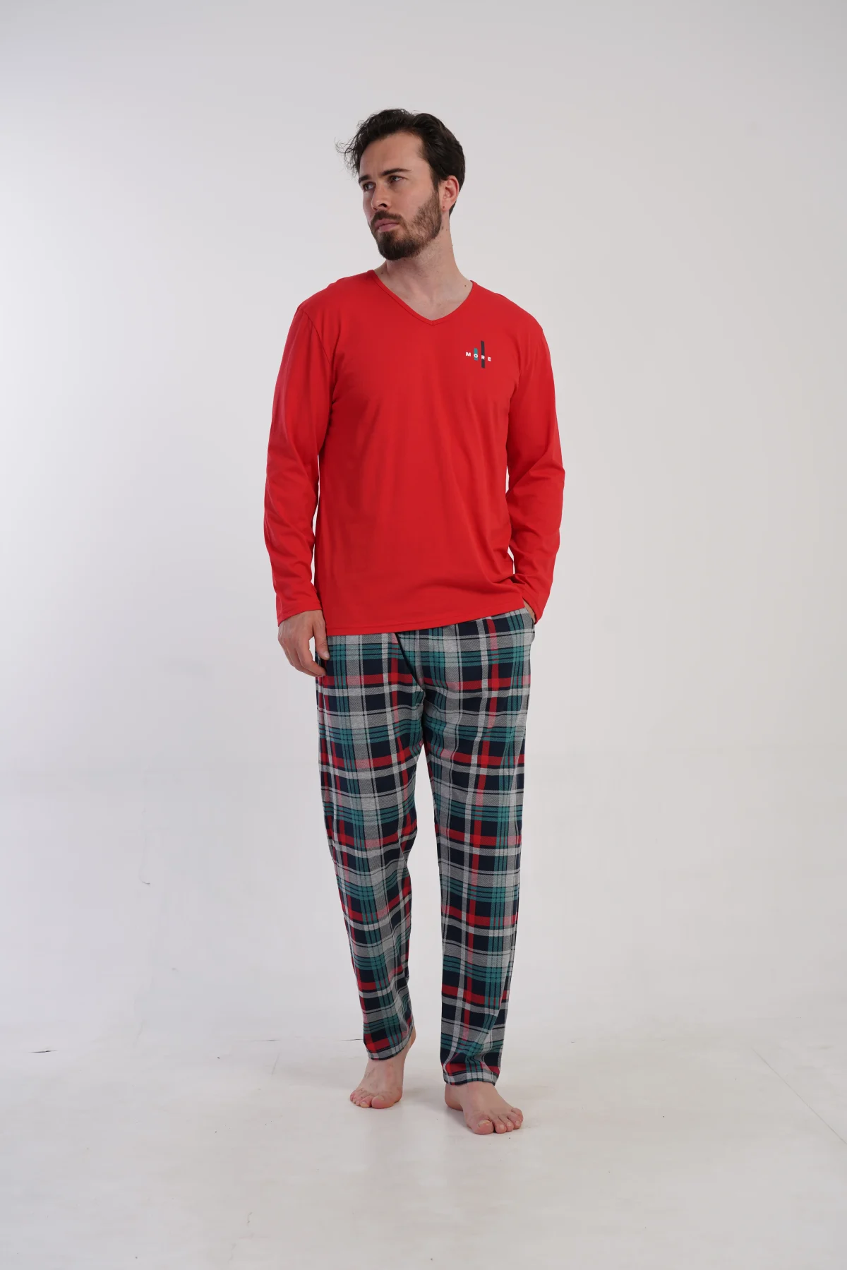 PIŻAMA MĘSKA model: 5032270424 (1XL, 2XL, 3XL, 4XL) - obrazek 5