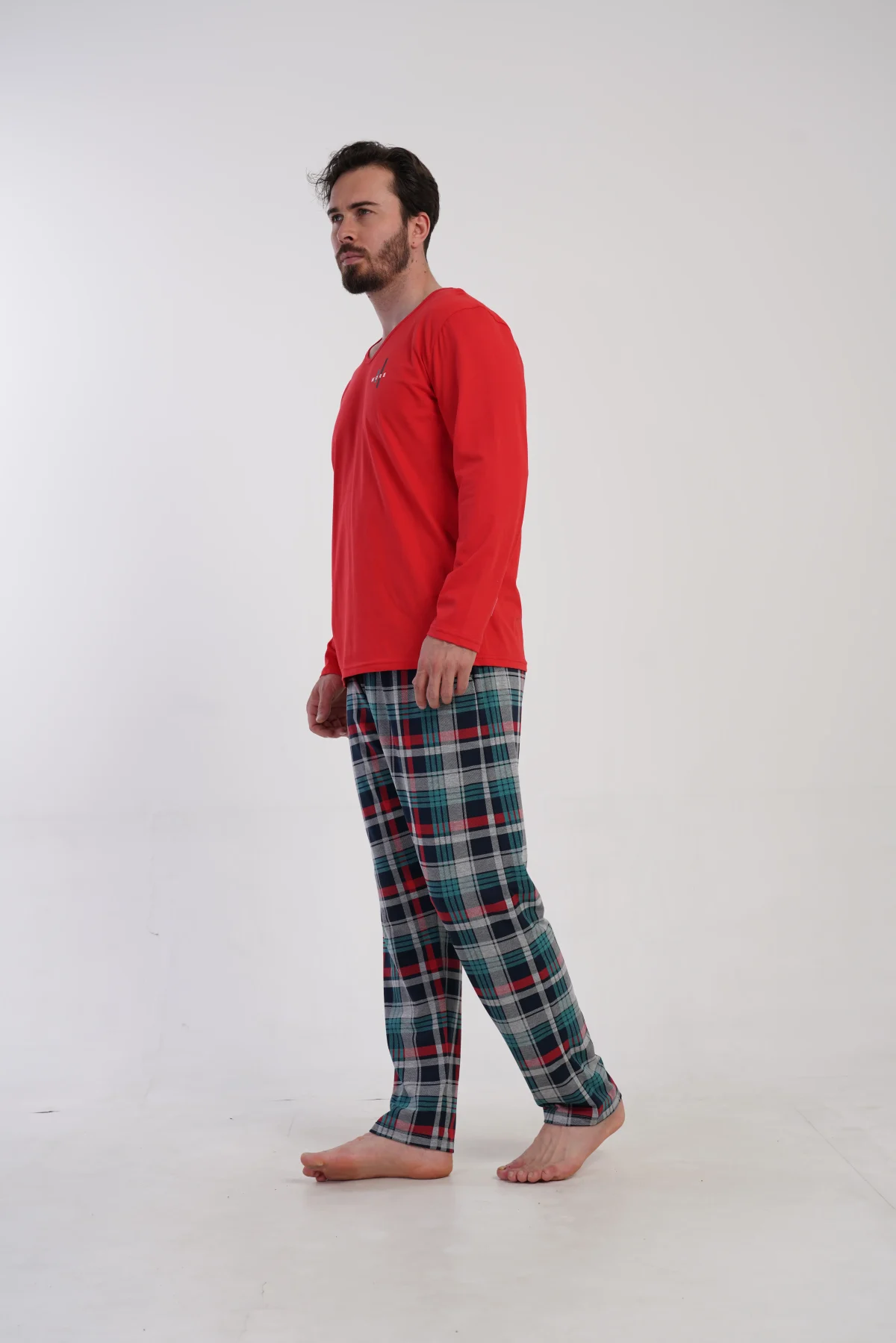 PIŻAMA MĘSKA model: 5032270424 (1XL, 2XL, 3XL, 4XL) - obrazek 3