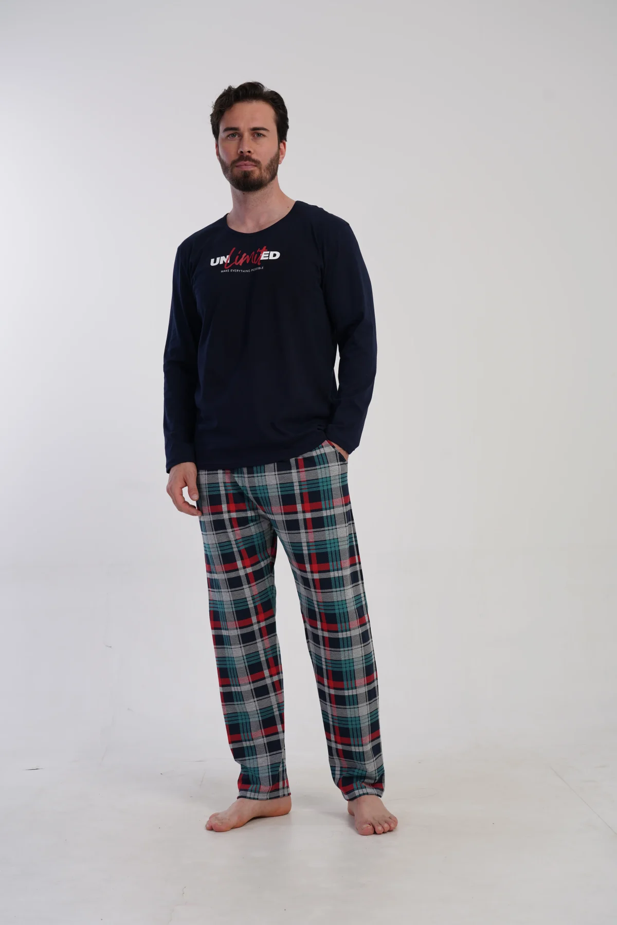 PIŻAMA MĘSKA model: 5032250424 (M, L, XL, XXL) - obrazek 4