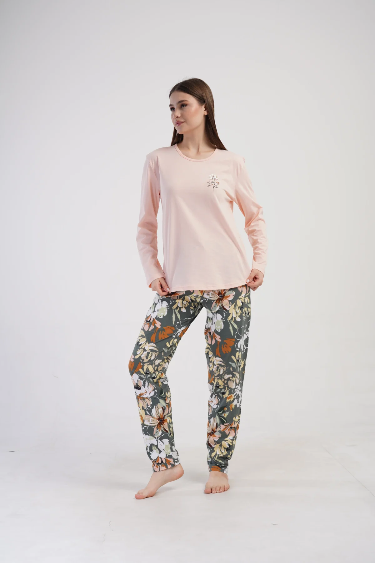 PIŻAMA DAMSKA model: 4100140171 (1XL, 2XL, 3XL, 4XL) - obrazek 4