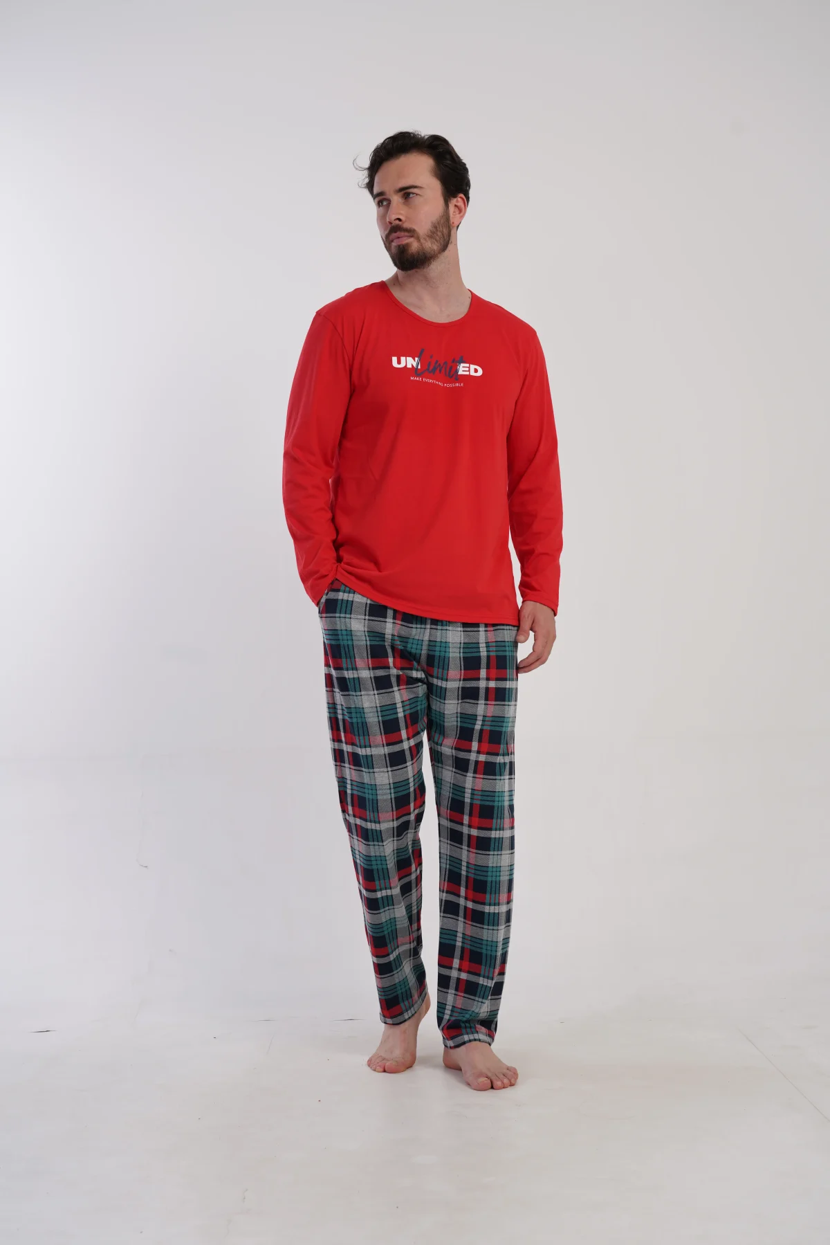 PIŻAMA MĘSKA model: 5032250424 (M, L, XL, XXL) - obrazek 4