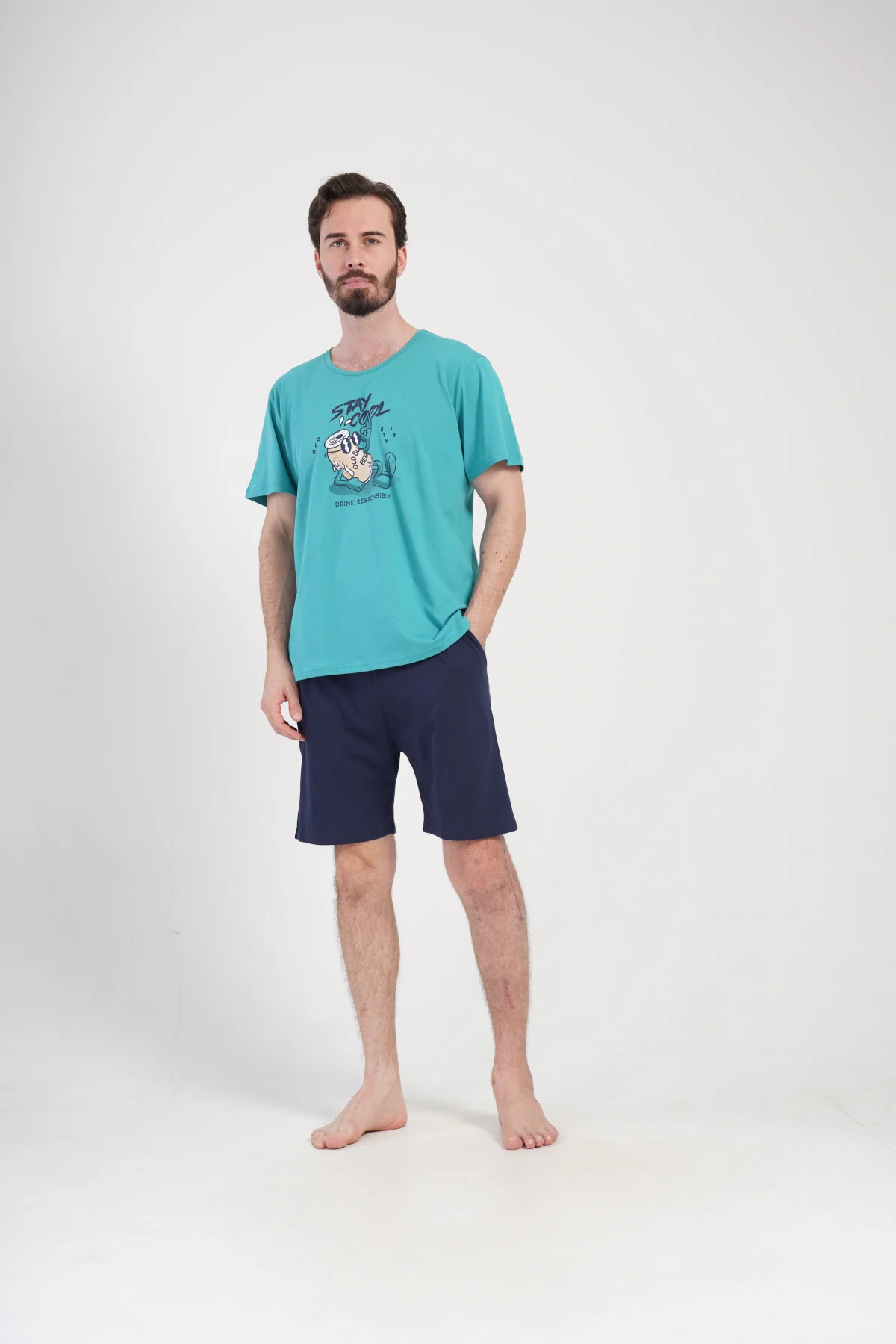 PIŻAMA MĘSKA model: 4091790000 (1XL, 2XL, 3XL, 4XL) - obrazek 5