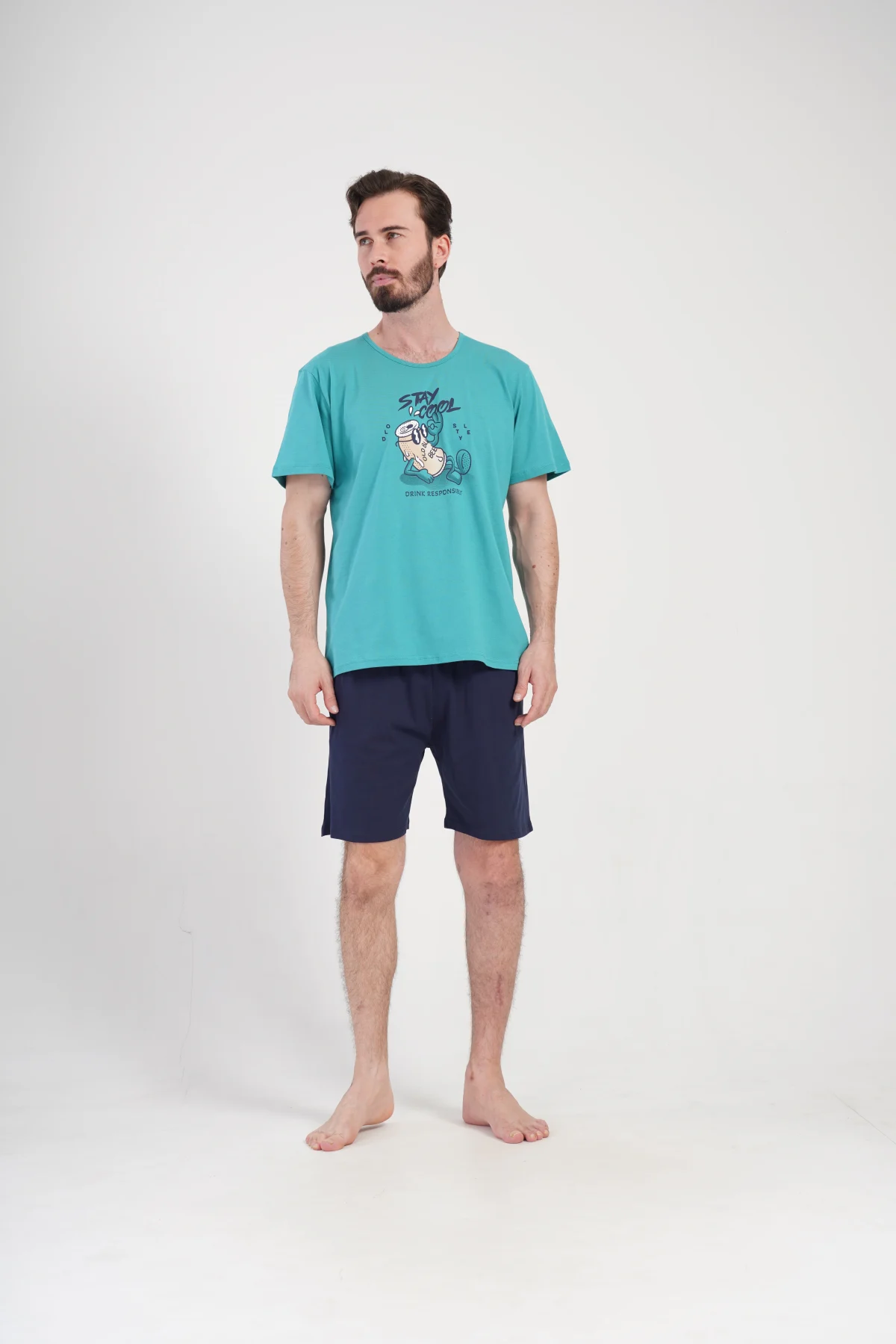 PIŻAMA MĘSKA model: 4091790000 (1XL, 2XL, 3XL, 4XL) - obrazek 4